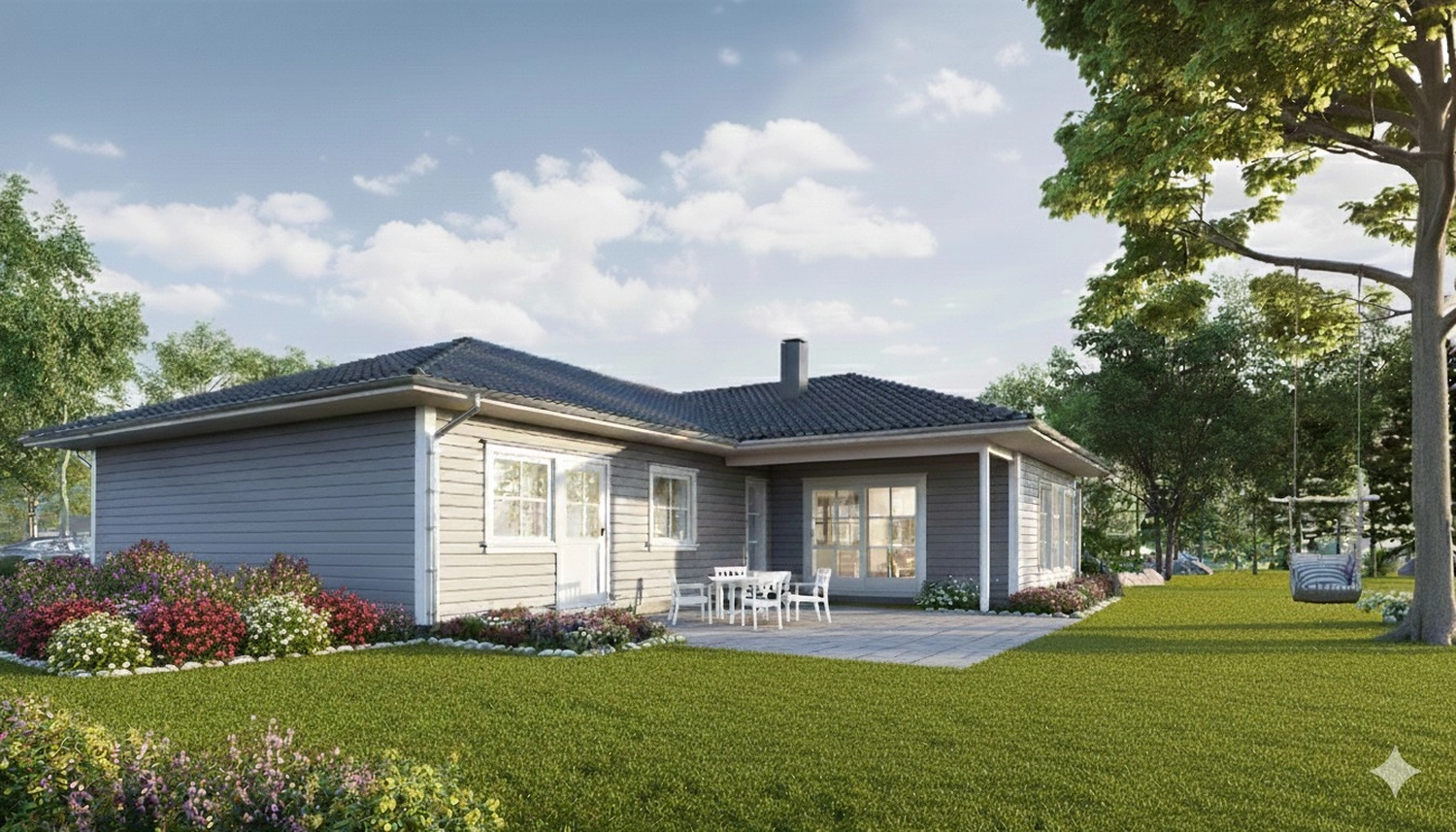 Schwedenhaus – Bauberatung & Vertrieb – Bungalow Magnus 